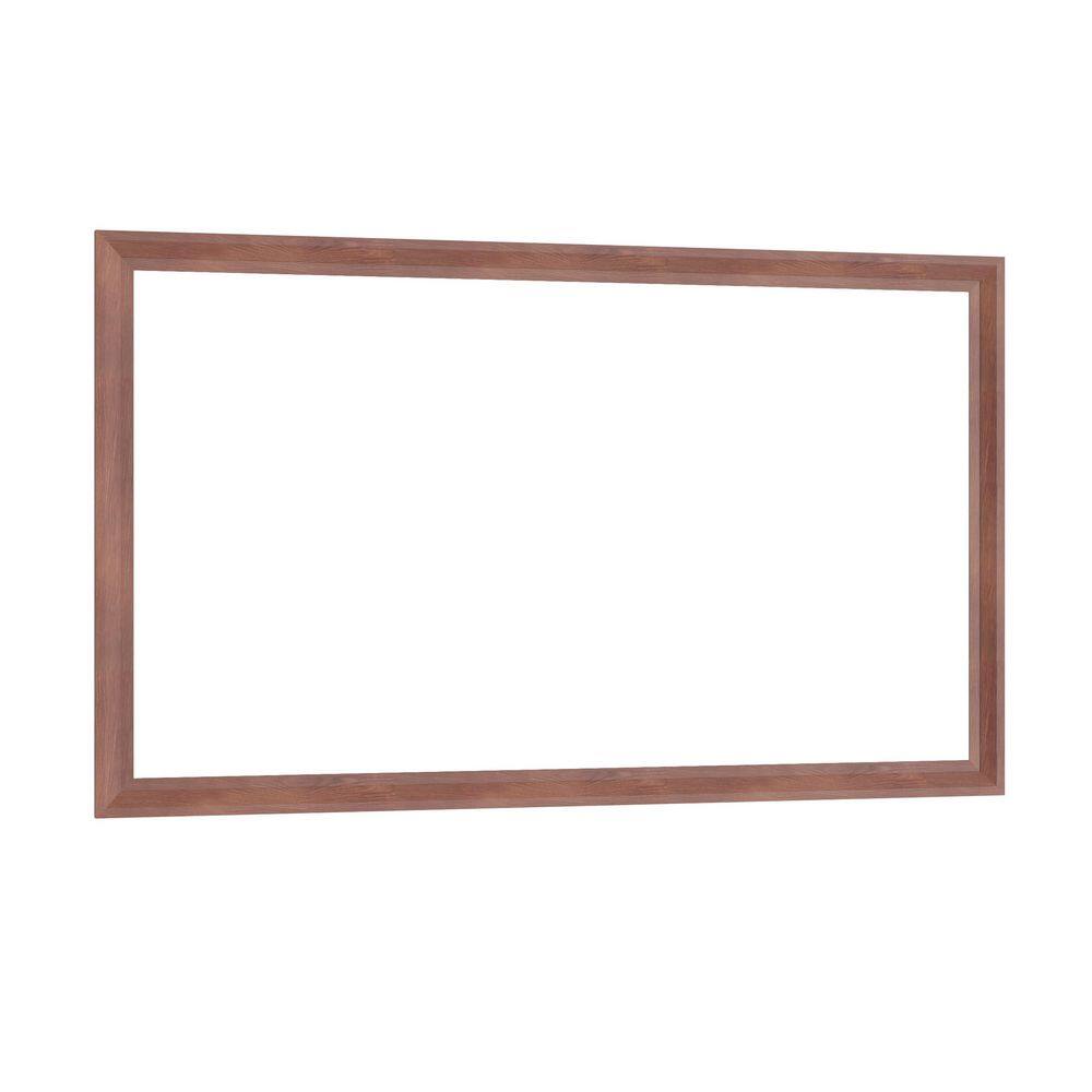60 in. W x 36 in. H Oversized Rectangular Framed Wall Bathroom Vanity Mirror in Coral price history on PriceWatchPro