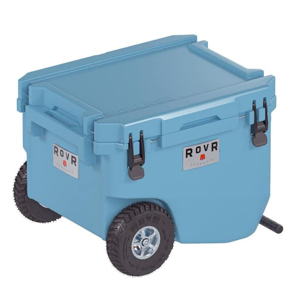RollR 60 qt. Wheeled Hard Cooler with Tow Handle (SOUTH PACIFIC)