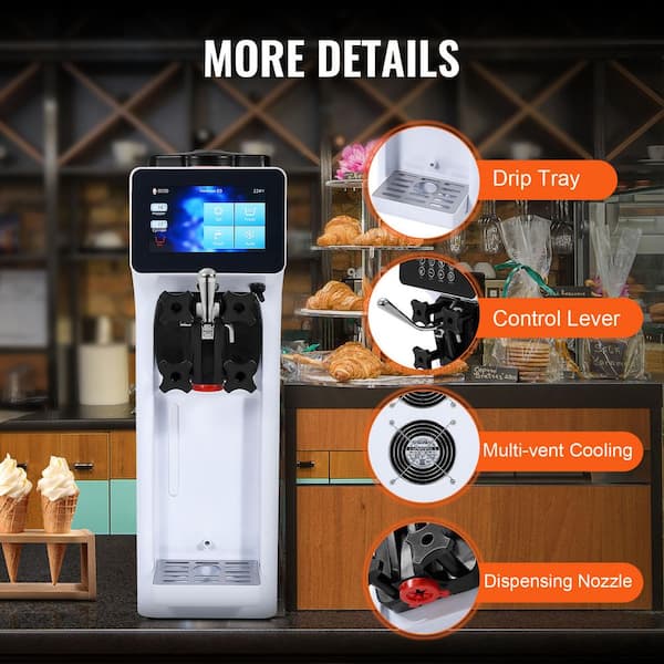 multi flavor soft serve machine