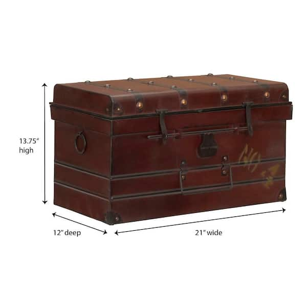 Vintage Travel Luggage / Steamer Trunk #1