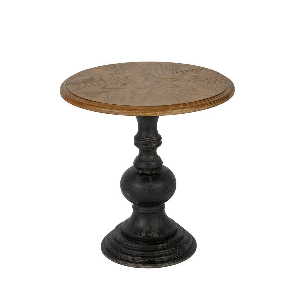 Hemlock Natural 22.25 in. Dia x 23 in. H Accent Table - thumbnail 2