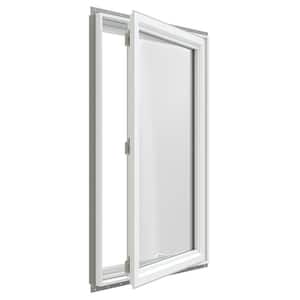 V-4500 Series 30 in. x 48 in. Double Pane Right-Hand Casement Vinyl Low-E White Nail Fin Frame Window