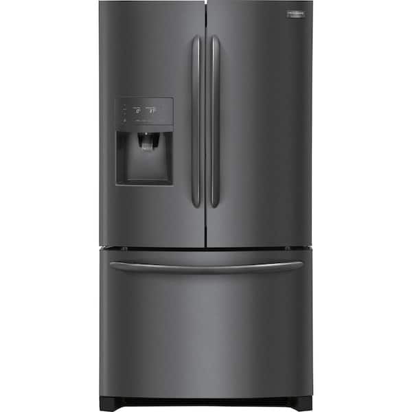 Frigidaire 21.9 cu. ft. French Door Refrigerator in Black Stainless Steel, Counter Depth