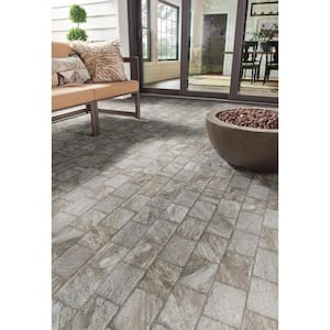 Larkstone Gris 17 in. x 26 in. Matte Porcelain Patterned Look Floor and Wall Tile (12.28 sq. ft./Case)