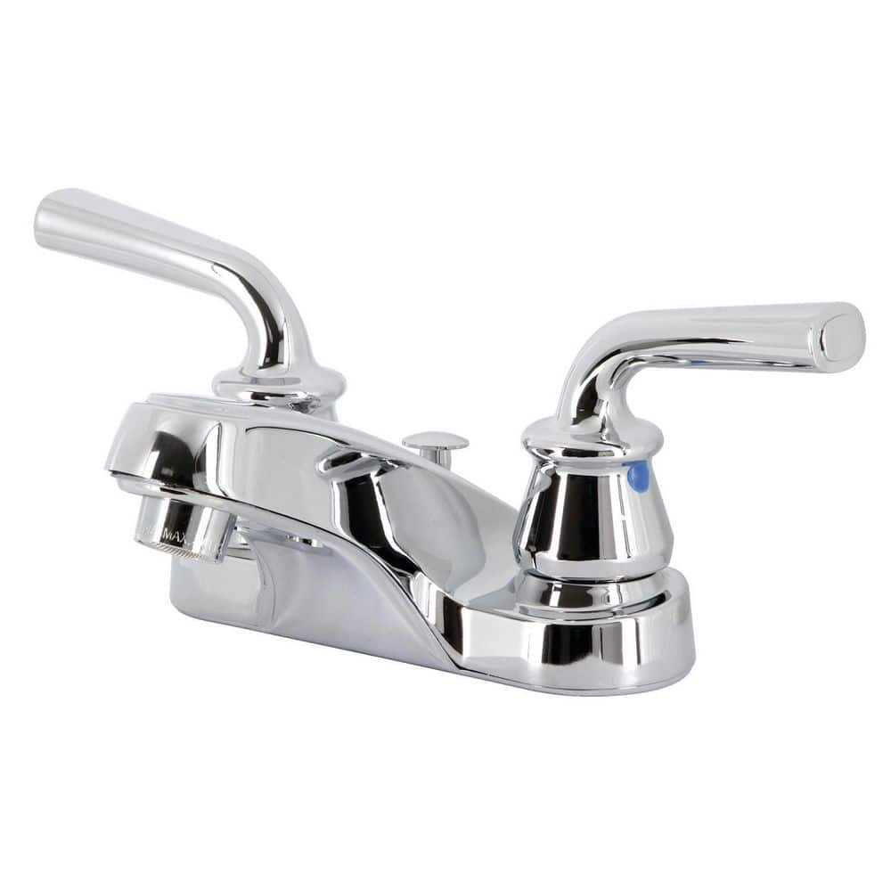 Kingston Brass Heritage 4 Centerset Bathroom Faucet - Luxury Bath