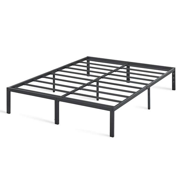 Lusimo Black Full Bed Frame with Large Storage Space SKUE19614 The