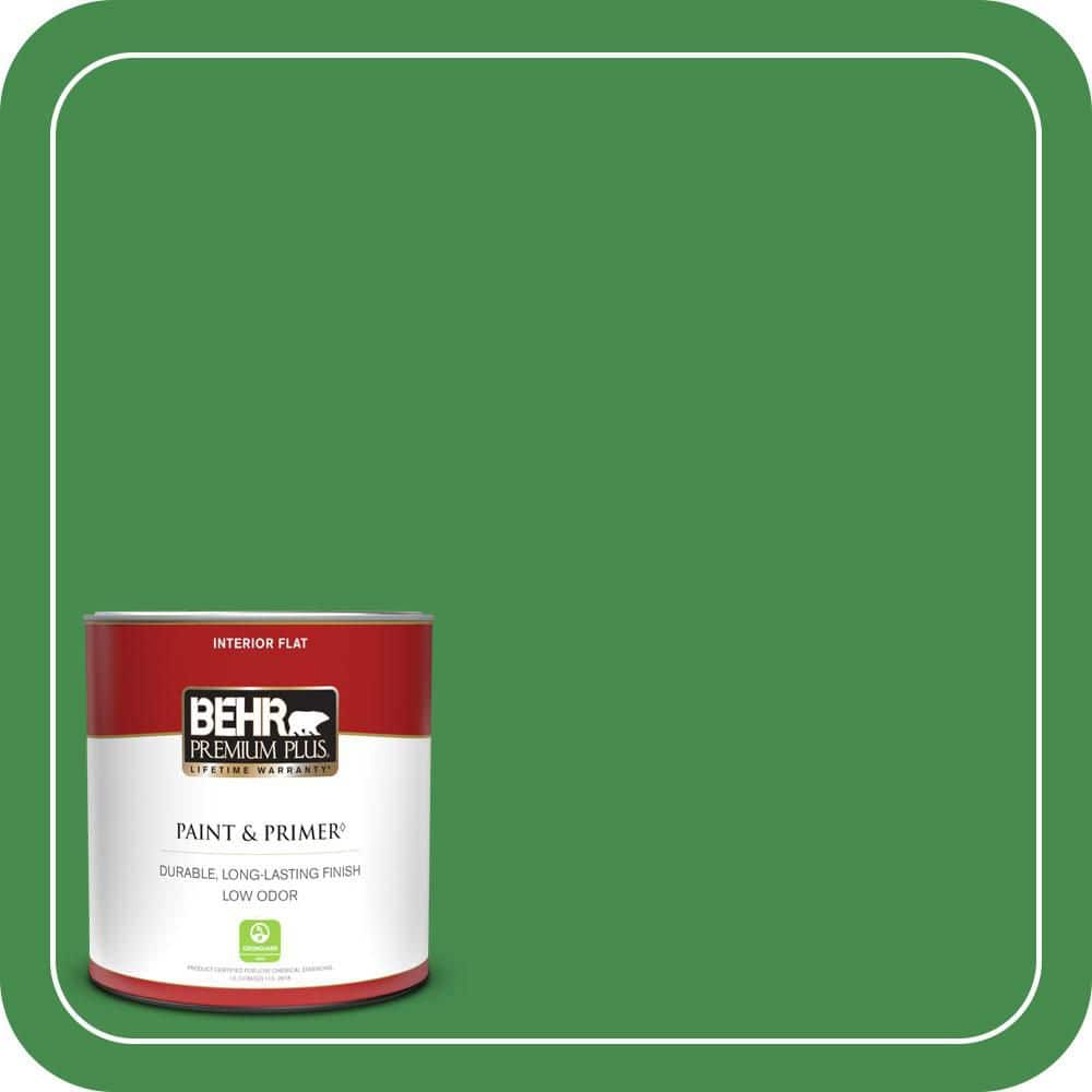 1 qt. #MQ4-48 Planet Green Flat Low Odor Interior Paint & Primer price history on PriceWatchPro