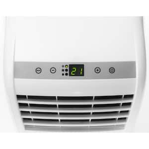 10,000 BTU (6500 BTU DOE)  350 sq. ft. Portable Compact Air Conditioner 3 in 1 (AC, Fan, Dehumidifier) w/Remote in White