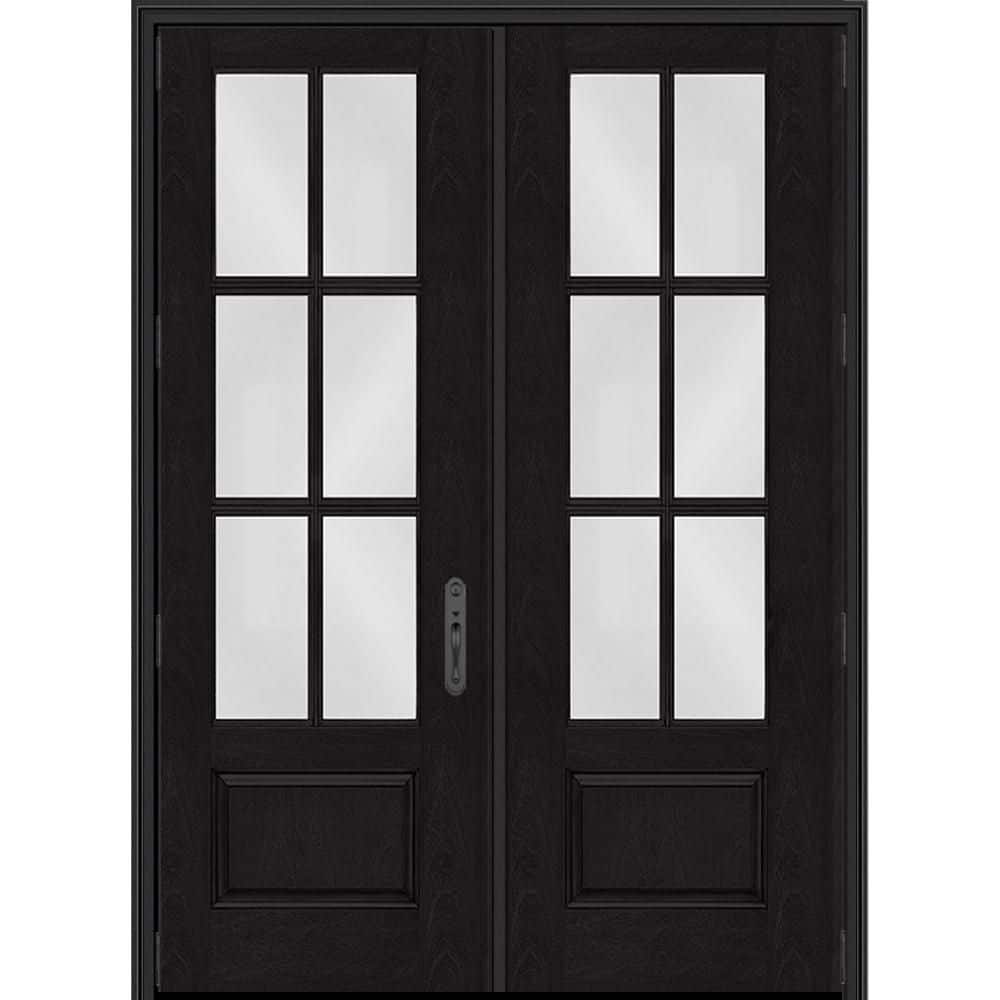 Steves & Sons Regency 72 in. x 96 in. 3/4-6Lite Clear Glass RHOS