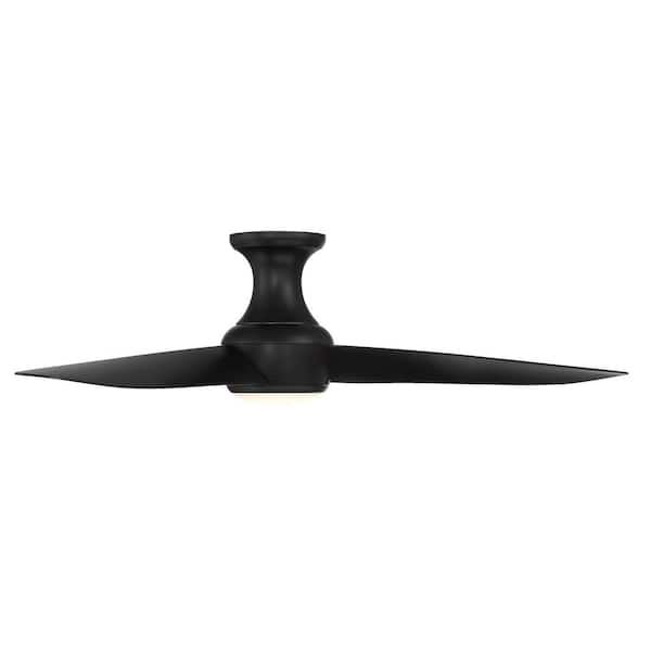 Modern Forms Corona 52 in. Smart Indoor/Outdoor 3-Blade Flush