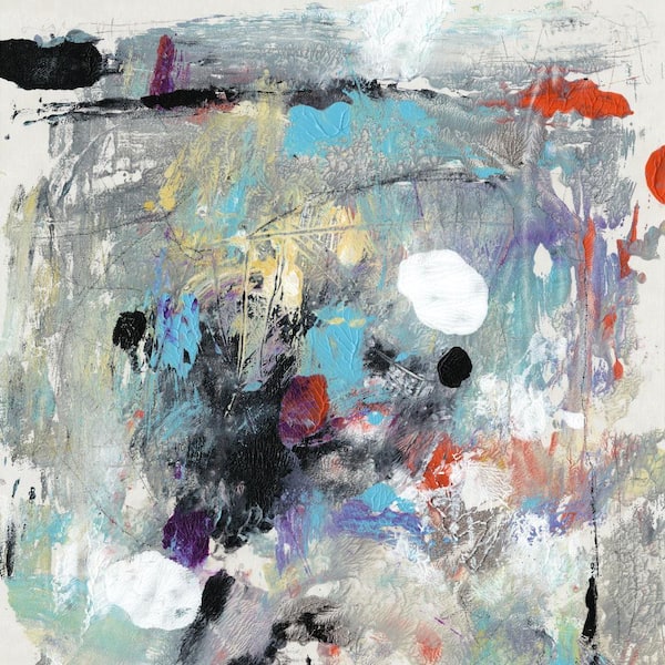 54 in. x 54 in. "Jostle IV" by Tim OToole Canvas Wall Art