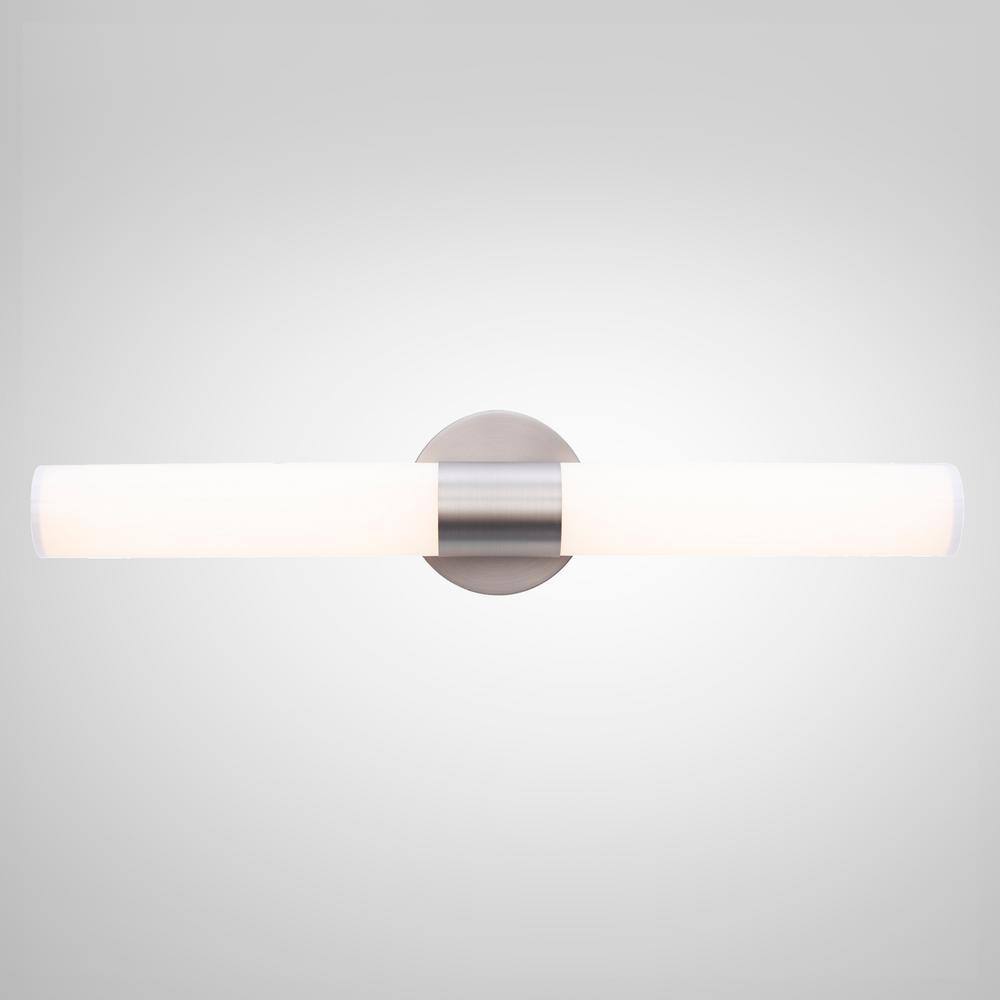 Turbo 24'' Brushed Nickel Dimmable LED Vanity Cylinder Light