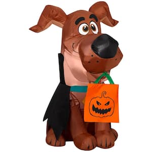 3.5 ft. Tall Halloween Inflatable Airblown-Scoob Puppy Vampire