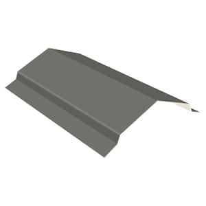 10 ft. Gray 29-Gauge Galvalume Steel RC2 Ridge Cap Flashing