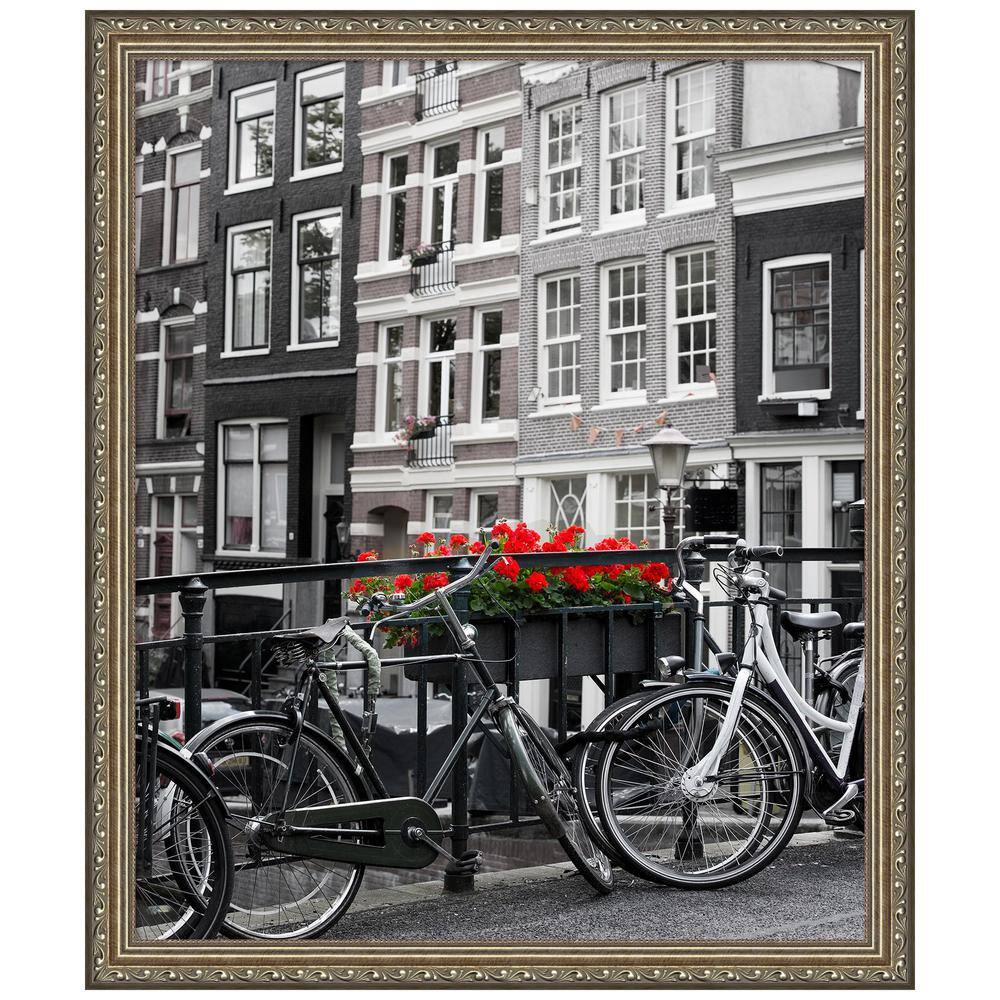 Parisian Silver Ornate Wood Wall Picture Frame 20x24 inches
