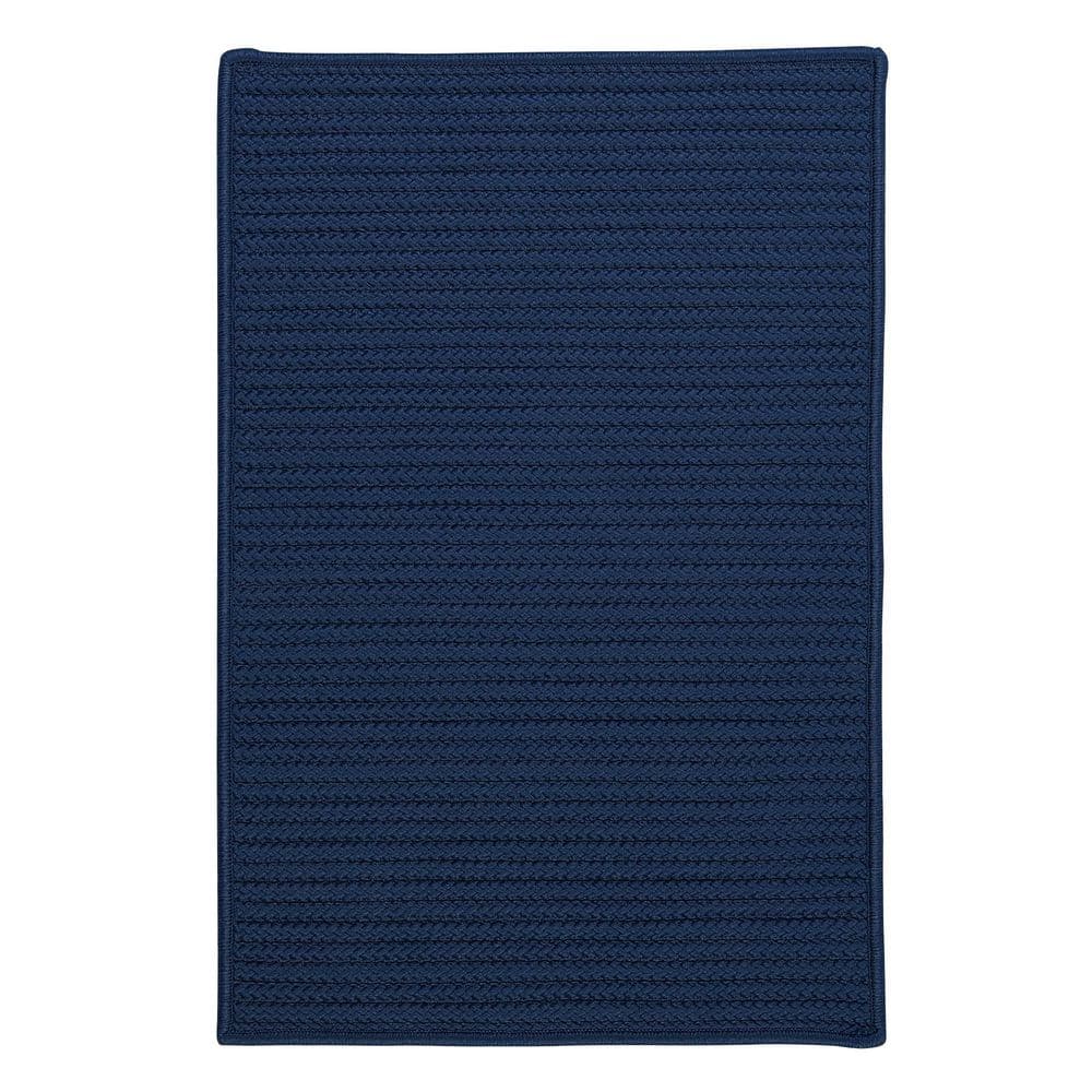 Simply Home Jasmine 6 ft. x 9 ft. Solid Indoor/Outdoor Area Rug