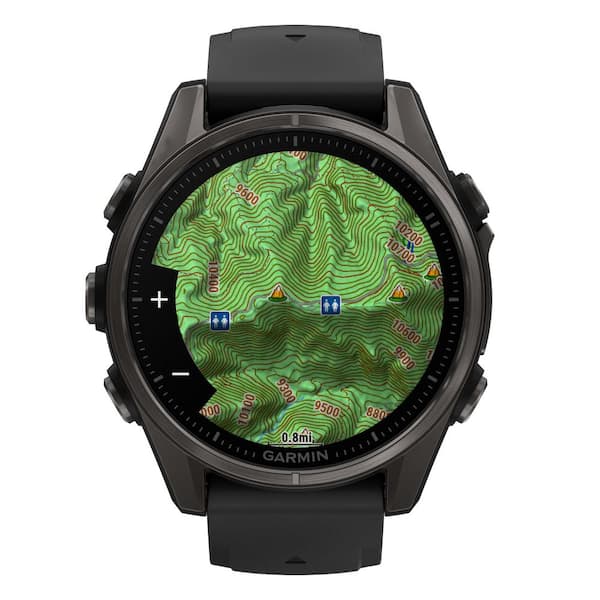 GARMIN 美品 Garmin fenix 8 AMOLED Multisport 43-mm GPS Watch with Silicone