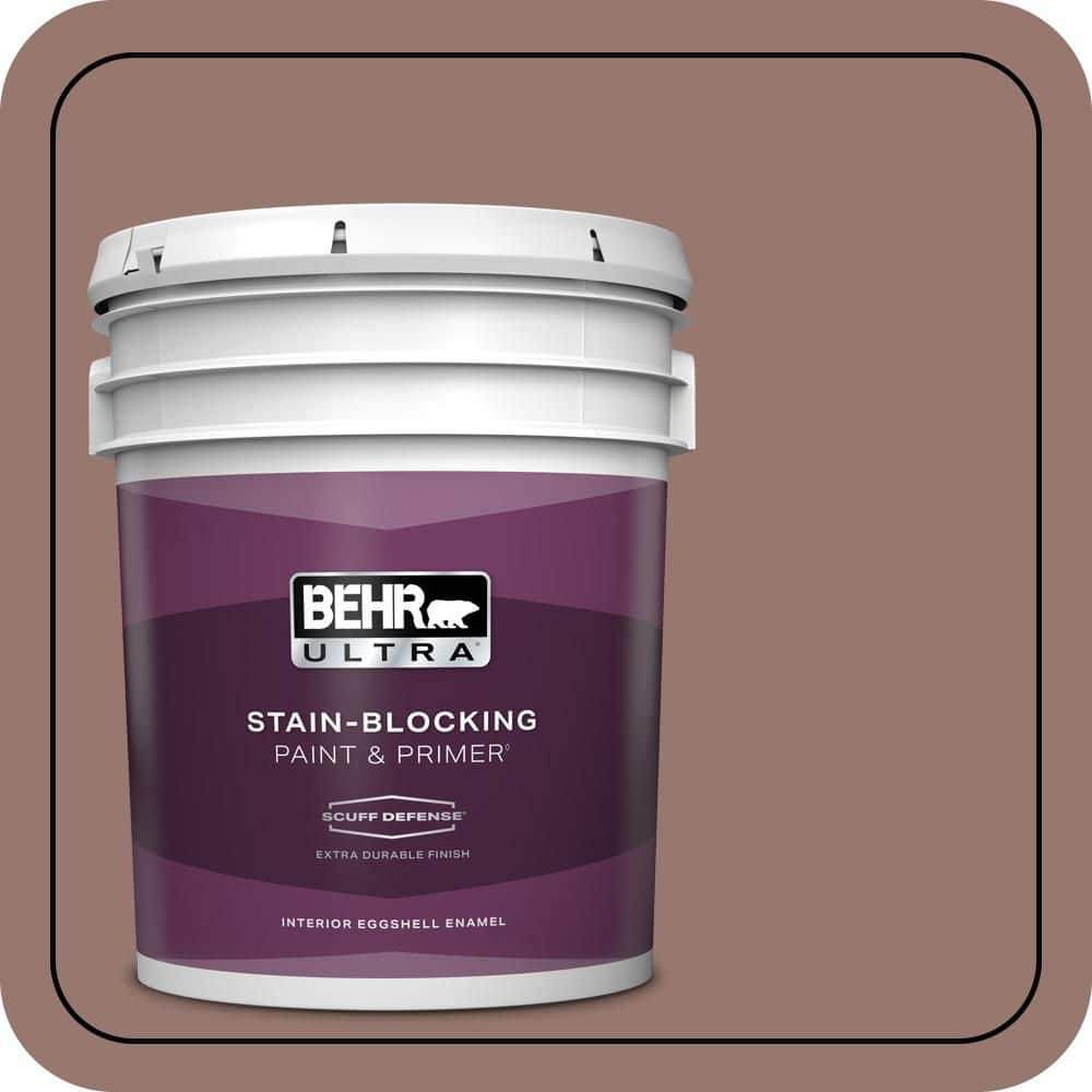 5 gal. #N160-5 Chocolate Delight Extra Durable Eggshell Enamel Interior Paint & Primer price history on PriceWatchPro