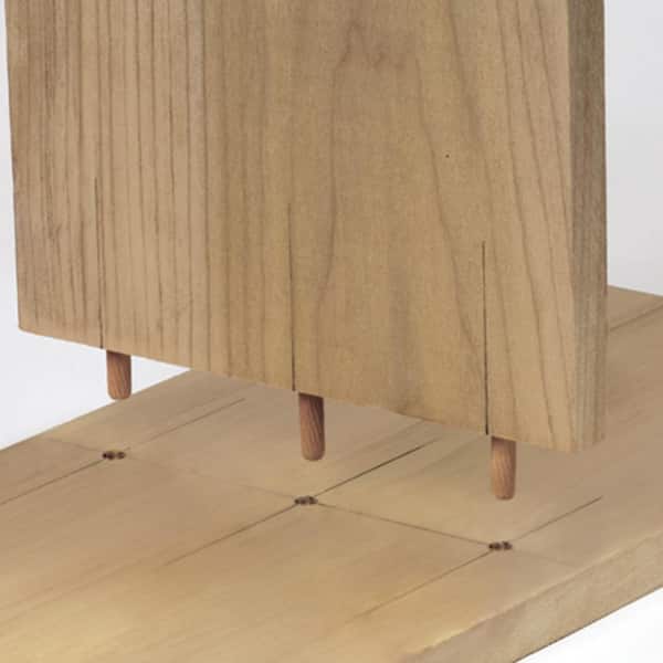 Wood Dowel Pins - 1/4 x 1-1/4 Multi-Groove