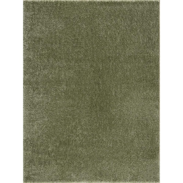 HAUTELOOM Heavenly 7 ft. X 9 ft. Green Area Rug