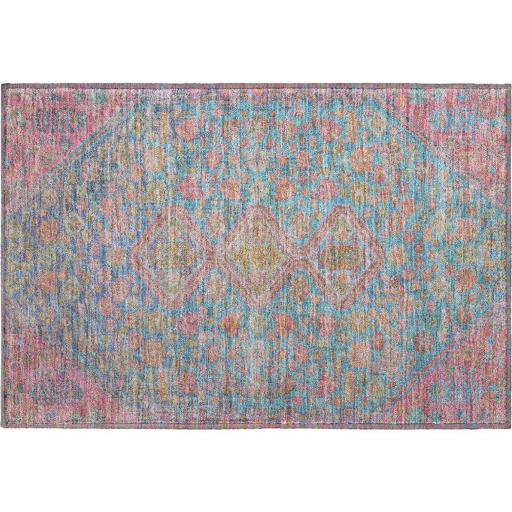 Addison Rugs Mayfield Premium Machine Washable Abstract AMF1834 Sky 2 ...