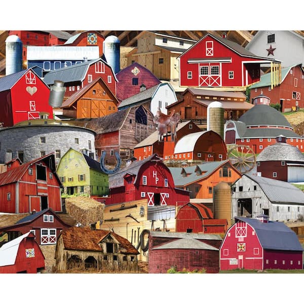 Hart Puzzles Barns, Puzzle by Steve Smith