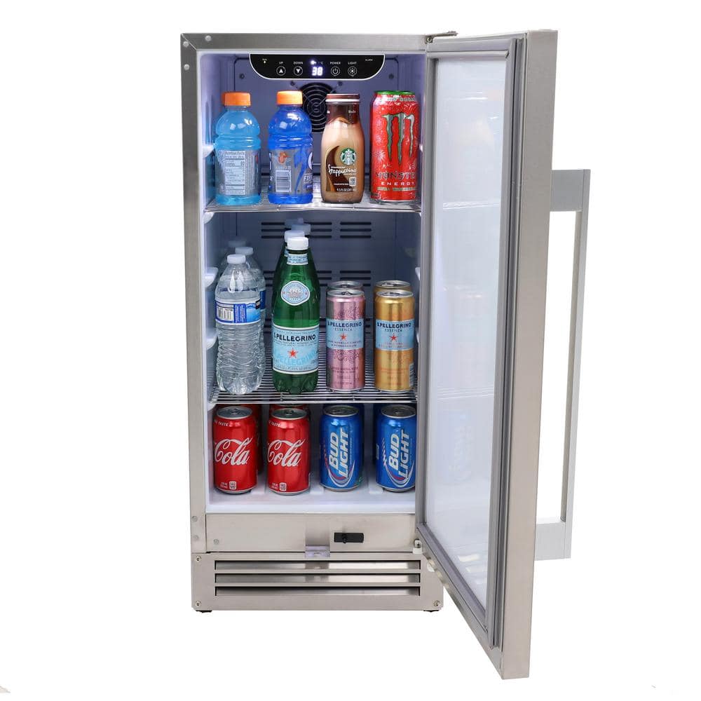 Avanti 2.9 Cu. Ft. Stainless Steel Undercounter Refrigerator