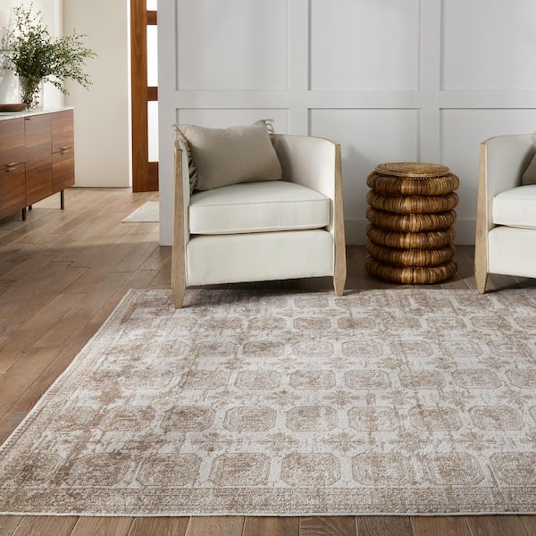 Home Decorators Collection Harmony Sand 2 ft. x 3 ft. Indoor Machine  Washable Scatter Rug 607259 - The Home Depot