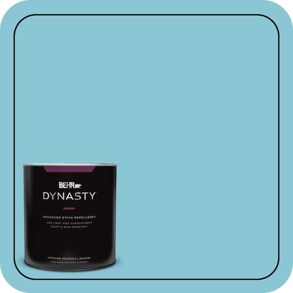 BEHR DYNASTY 1 qt. #530D-4 Maiden Voyage Eggshell Enamel Interior Stain-Blocking Paint and Primer