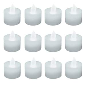 Bright White Non-flickering LED Tealights (Box of 12)
