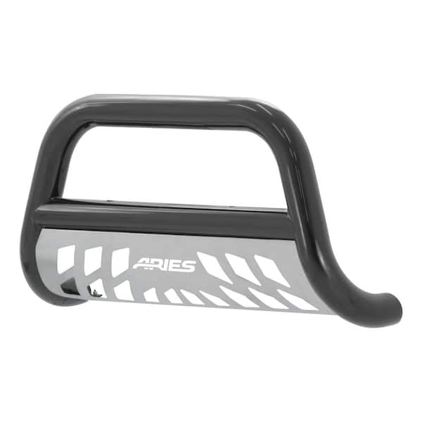 Aries Stealth 3-Inch Black Stainless Steel Bull Bar, Select Avalanche, Silverado, Suburban, Tahoe, Sierra, Yukon, Escalade