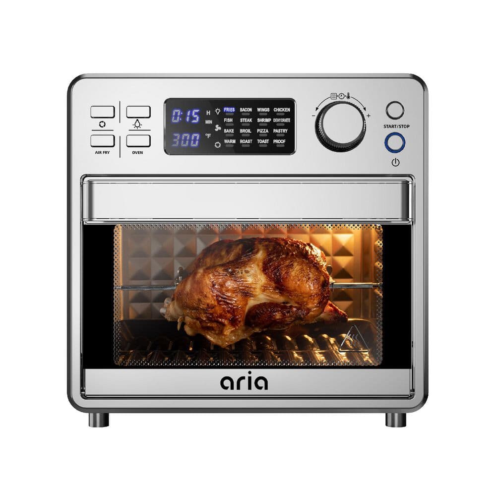 ARIA Ariawave 36 qt. Black Air Fryer Oven AW1-200 - The Home Depot