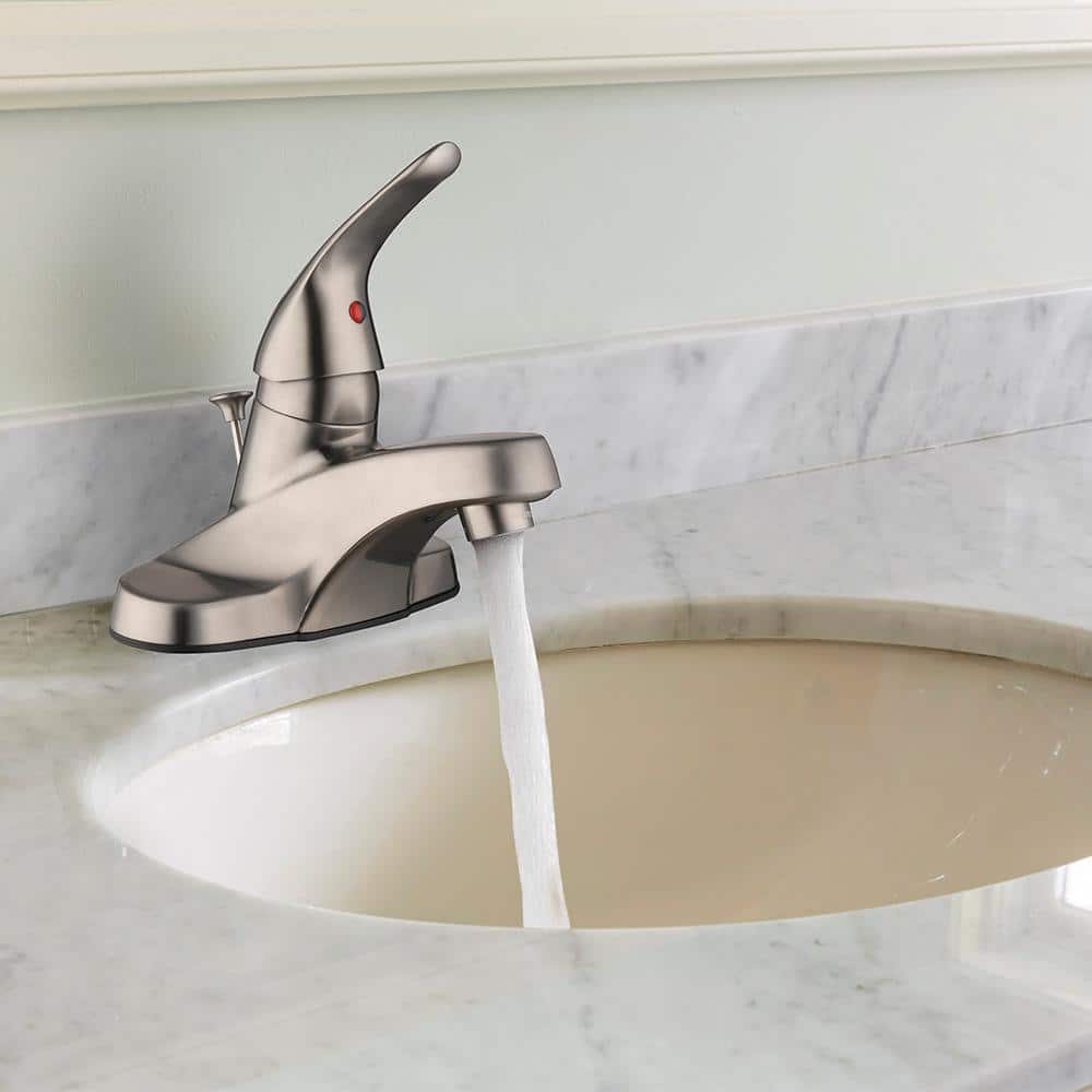 Middleton Satin Nickel Single Handle Bathroom Faucet