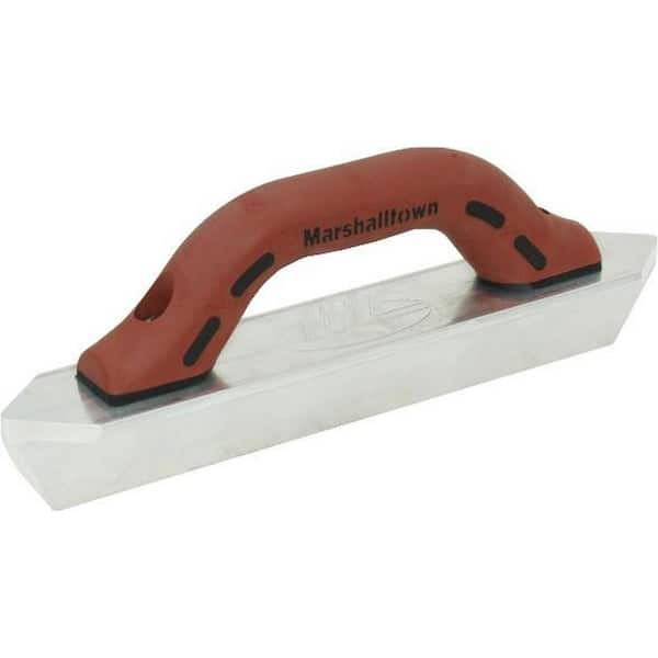 Unbranded 12 in. x 3 in. 1/4 R Aluminum Groover Durasoft Handle