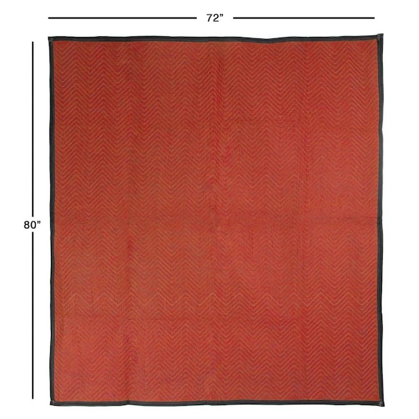 72x80 3PCs Extra Thick Furniture Moving Packing Blanket For Shipping Furniture Pads