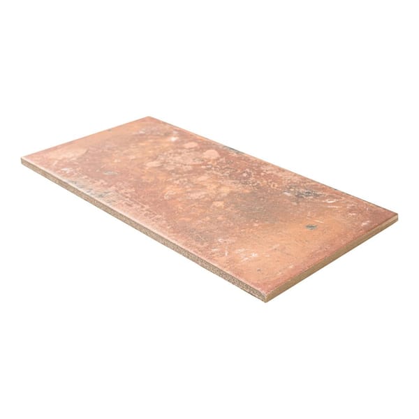 MSI Tavera Cotto 6 in. x 12 in. Red Matte Porcelain Brick Look
