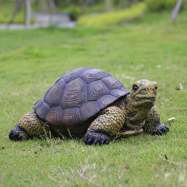 Weather-Resistant Resin Turtle Garden Statue Decoration HPDPXQS7VC