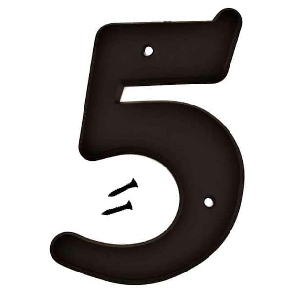 HY-KO 6 in. Plastic Number 5