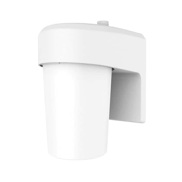 Commercial Electric FE 60-Watt, Equivalent CE Integrated LED Jelly Jar White, Area Light 4000 K