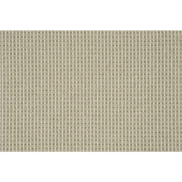 Natural Harmony Shenadoah Stripe Meadow/Ivory Custom Area Rug with Pad