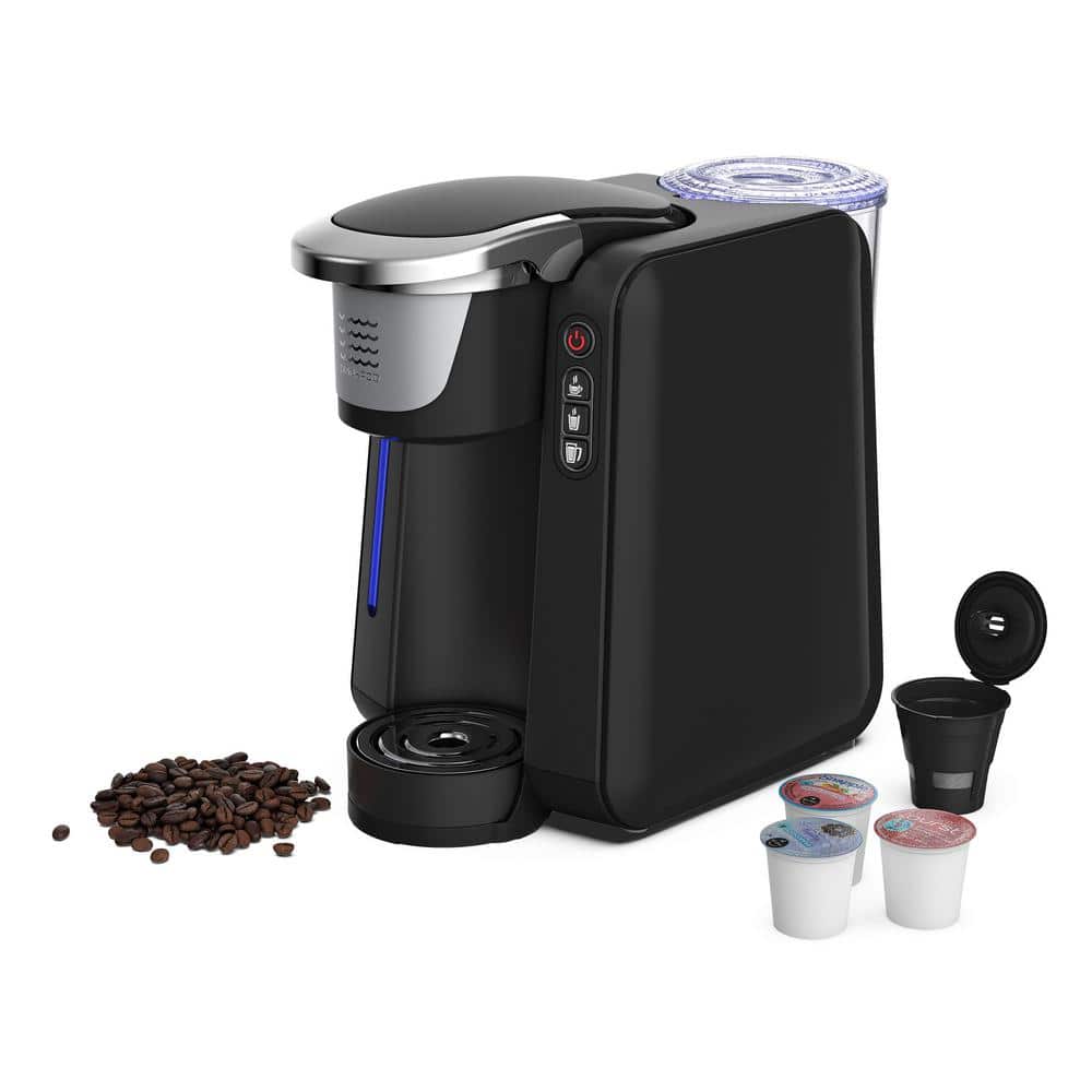 Black Programmable Pod Style Drip Coffee Maker