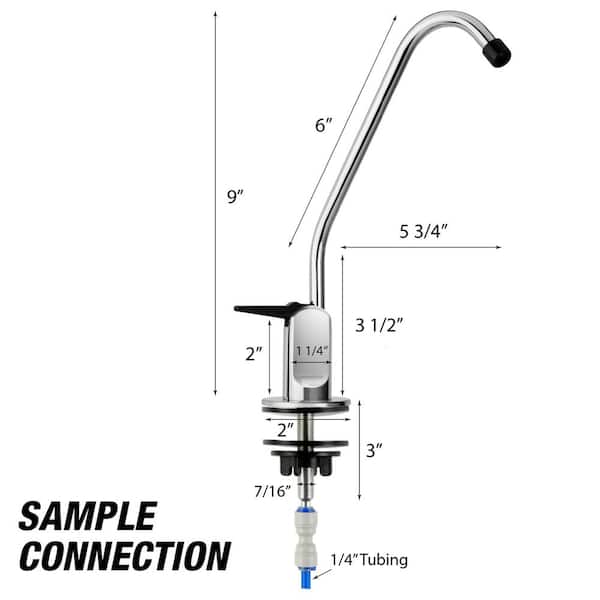 Standard Reverse Osmosis RO Drinking Water Filter Faucet Standard Reverse Osmosis RO Drinking Water Filter Faucet