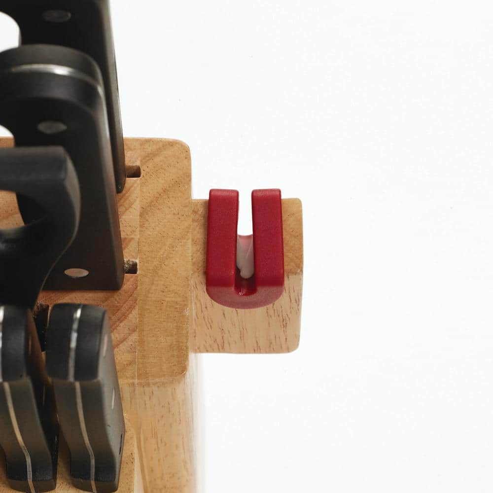 Farberware 14-Piece High-Carbon Stainless Steel Knife Block Set