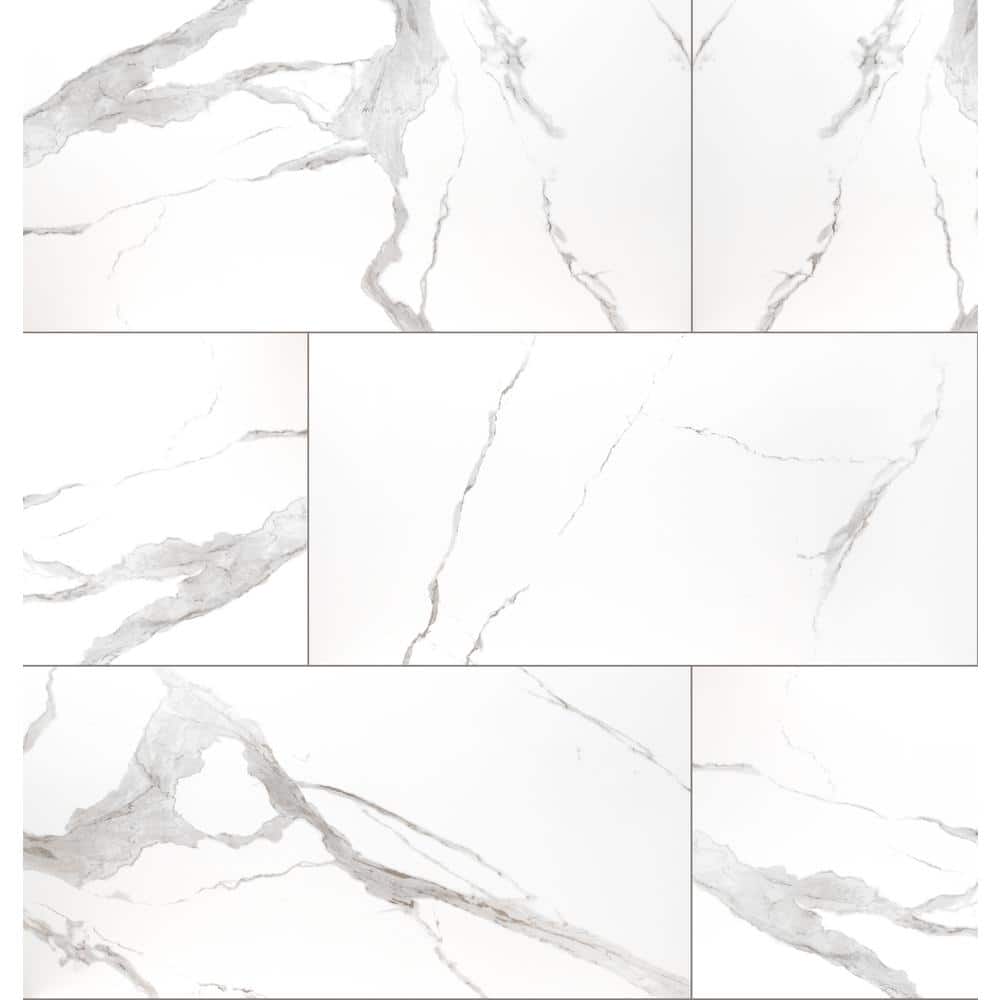 Ader Tegal 24 in. x 48 in. Matte Porcelain Marble Look Floor and Wall Tile (16 sq. ft./Case) price history on PriceWatchPro