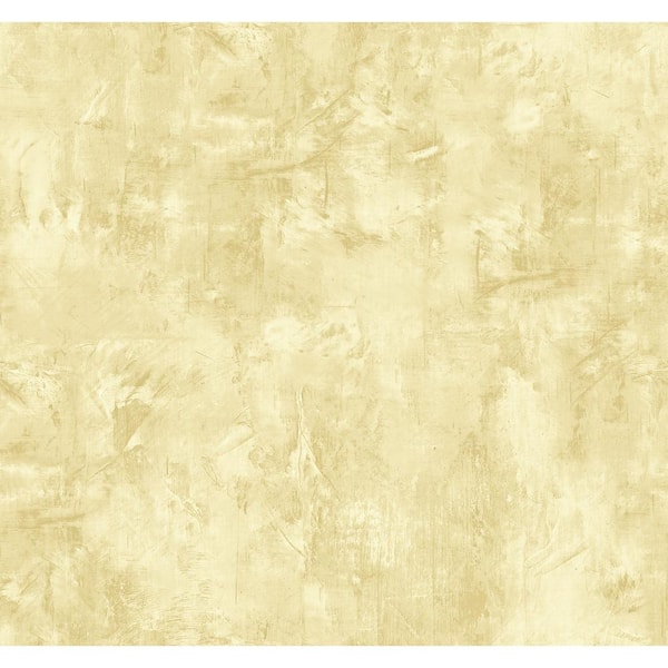 Seabrook Designs Embossed Vinyl Faux Plaster Golden Mist Vinyl Strippable Roll (Covers 60.75 sq. ft.)