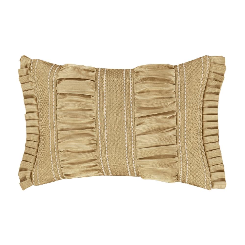 Augustina Polyester Boudoir Decorative 15 x 20 in. Throw Pillow