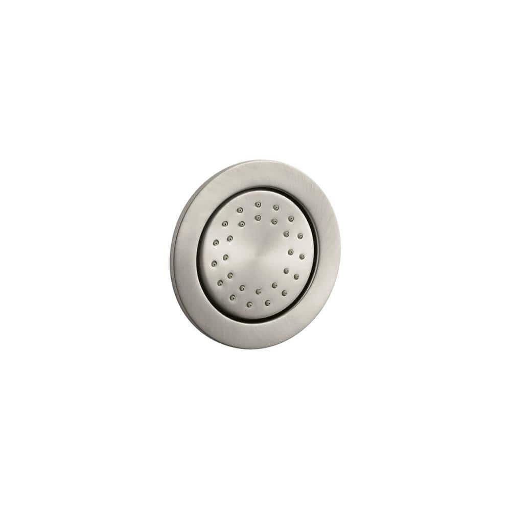 WaterTile Round 27-Nozzle 1.0 GPM Body Spray in Vibrant Brushed Nickel price history on PriceWatchPro
