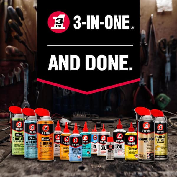 3-IN-ONE 2.5 oz. Lock Dry Lube, Lock Lube and Penetrant 120074