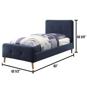 Barney Twin Bed in Navy
