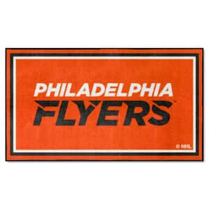Philadelphia Flyers 3ft. x 5ft. Plush Area Rug